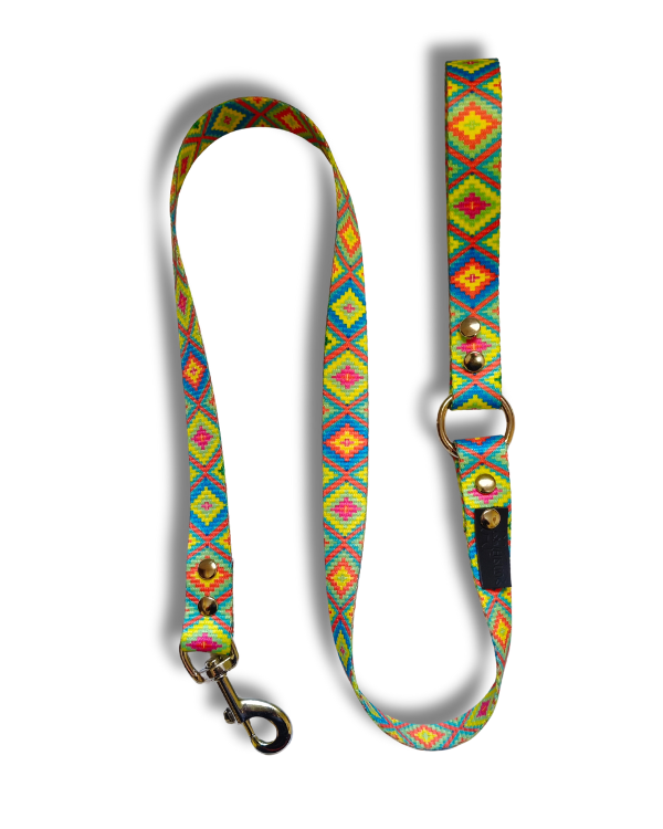 Correa Verde Huichol Mediano a Grande