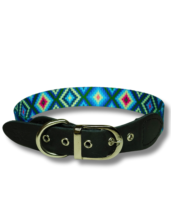 Collar Azul Huichol Premium