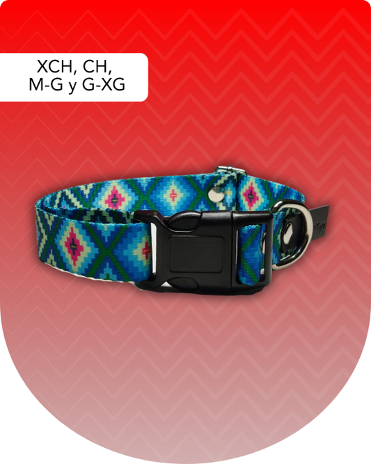 Collar Azul Huichol